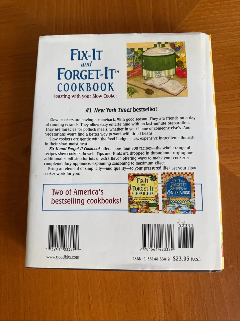 Fix It and Forget It Cookbook